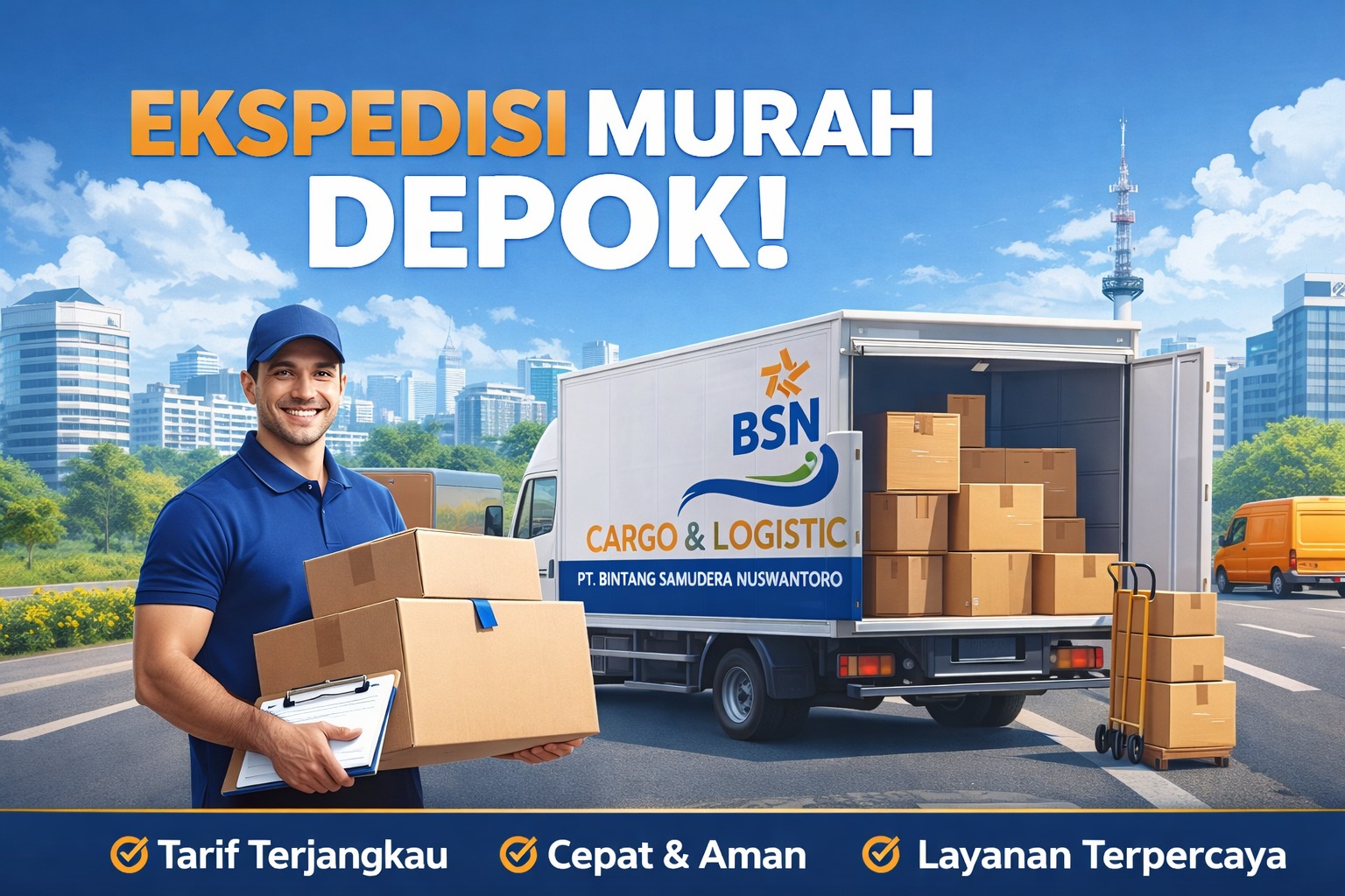 Ekspedisi Murah Depok: Solusi Pengiriman Cepat, Aman, dan Terjangkau.